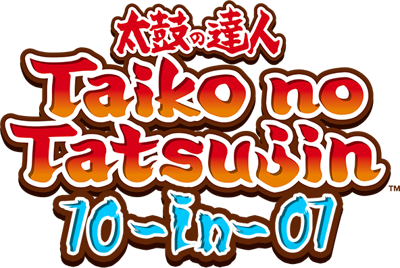 Taiko no Tatsujin 10 in 1 - Clear Logo (Japan) - 592x397
