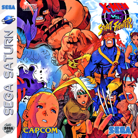 X-Men vs. Street Fighter - Box - Front - Reconstructed (United States) - 708x709