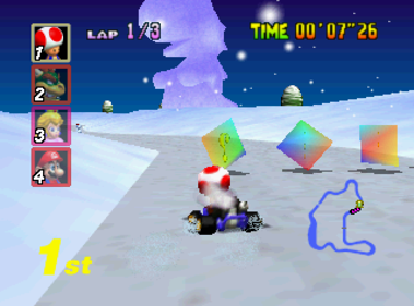 Mario Kart 64 - Screenshot - Gameplay (World) - 3200x2370