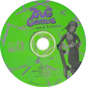 Zoog Genius: Math, Science & Technology - Disc (North America) - 475x476