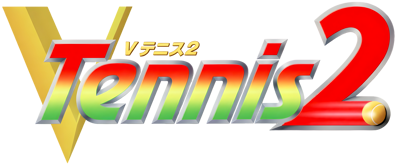 V-Tennis 2 - Clear Logo (Japan) - 4500x1866