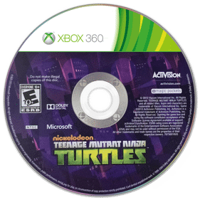 Nickelodeon Teenage Mutant Ninja Turtles - Disc (North America) - 1440x1440