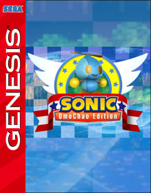 Sonic The Hedgehog: Omochao Edition - Fanart - Box - Front (World) - 798x1016