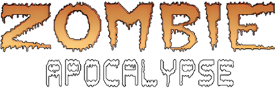 Zombie Apocalypse - Clear Logo (Europe) - 1200x386