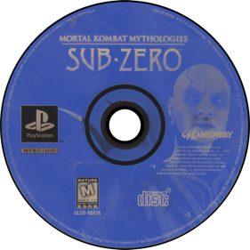 Mortal Kombat Mythologies: Sub-Zero - Disc (North America) - 700x700