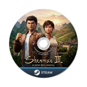 Shenmue III - Fanart - Disc (North America) - 500x500