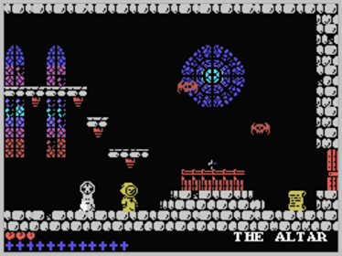 L'Abbaye des Morts - Screenshot - Gameplay (World) - 256x192