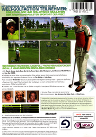 ProStroke Golf: World Tour 2007 - Box - Back (Germany) - 559x800