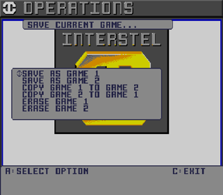 Starflight - Screenshot - Game Select (World) - 512x448
