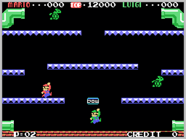 Mario Bros. - Screenshot - Gameplay (World) - 256x192