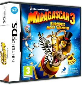 Madagascar 3: The Video Game - Box - 3D (Europe) - 575x598