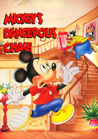 Mickey's Dangerous Chase - Fanart - Box - Front (World) - 1800x2550
