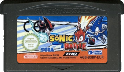 Sonic Battle - Cart - Front (Europe) - 702x408