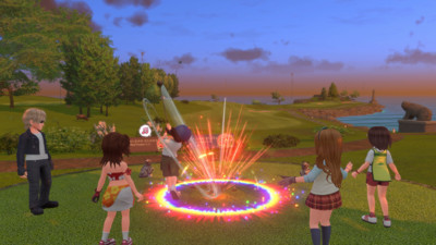 Everybody's Golf Hot Shots - Screenshot - Gameplay (World) - 3840x2160