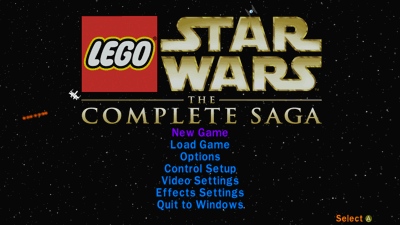 LEGO Star Wars: The Complete Saga - Screenshot - Game Select (World) - 1920x1080