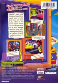 The Simpsons: Hit & Run - Box - Back (Europe) - 640x913