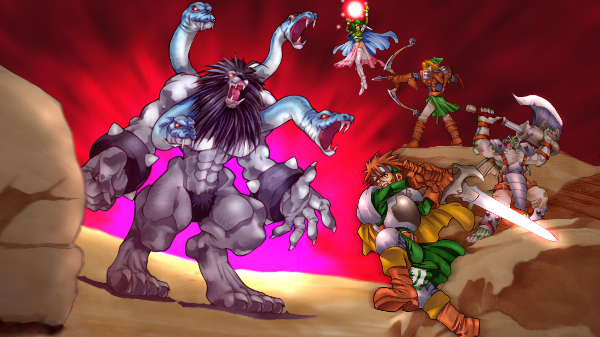 Illustration of Shining Soul