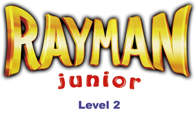 Rayman Junior: Level 2 - Clear Logo (Europe) - 675x405