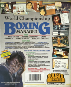 World Championship Boxing Manager - Box - Back (United Kingdom) - 1042x1275