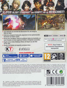 Toukiden: The Age of Demons - Box - Back (Germany) - 600x780