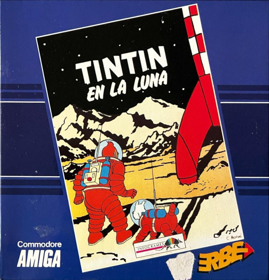 Tintin on the Moon - Box - Front (Spain) - 1072x1116