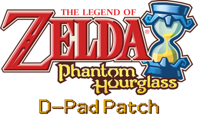 The Legend of Zelda: Phantom Hourglass: D-Pad Patch - Clear Logo (World) - 1200x720