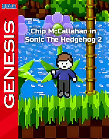 Chip McCallahan in Sonic The Hedgehog 2 - Fanart - Box - Front (World) - 798x1016