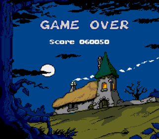 The Smurfs - Screenshot - Game Over (Europe) - 512x448