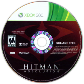 Hitman: Absolution - Disc (North America) - 806x806