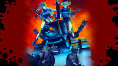 Metal Slug 2: Super Vehicle - 001/II - Fanart - Background (World) - 3000x1687