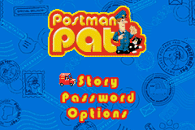 Postman Pat and the Greendale Rocket - Screenshot - Game Select (Europe) - 240x160