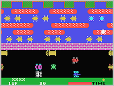 Frogger - Screenshot - Gameplay (North America) - 256x192