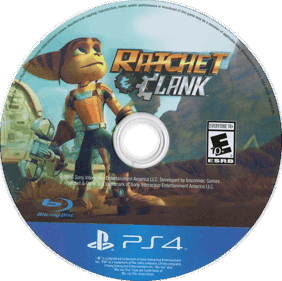 Ratchet & Clank - Disc (North America) - 778x774