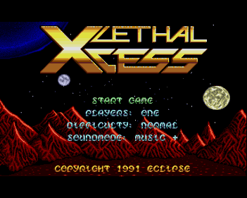 Lethal Xcess - Screenshot - Game Select (Europe) - 320x256