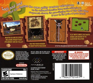 The Wild West - Box - Back (North America) - 768x680
