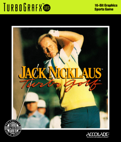 Jack Nicklaus: Turbo Golf - Box - Front - Reconstructed (United States) - 750x877