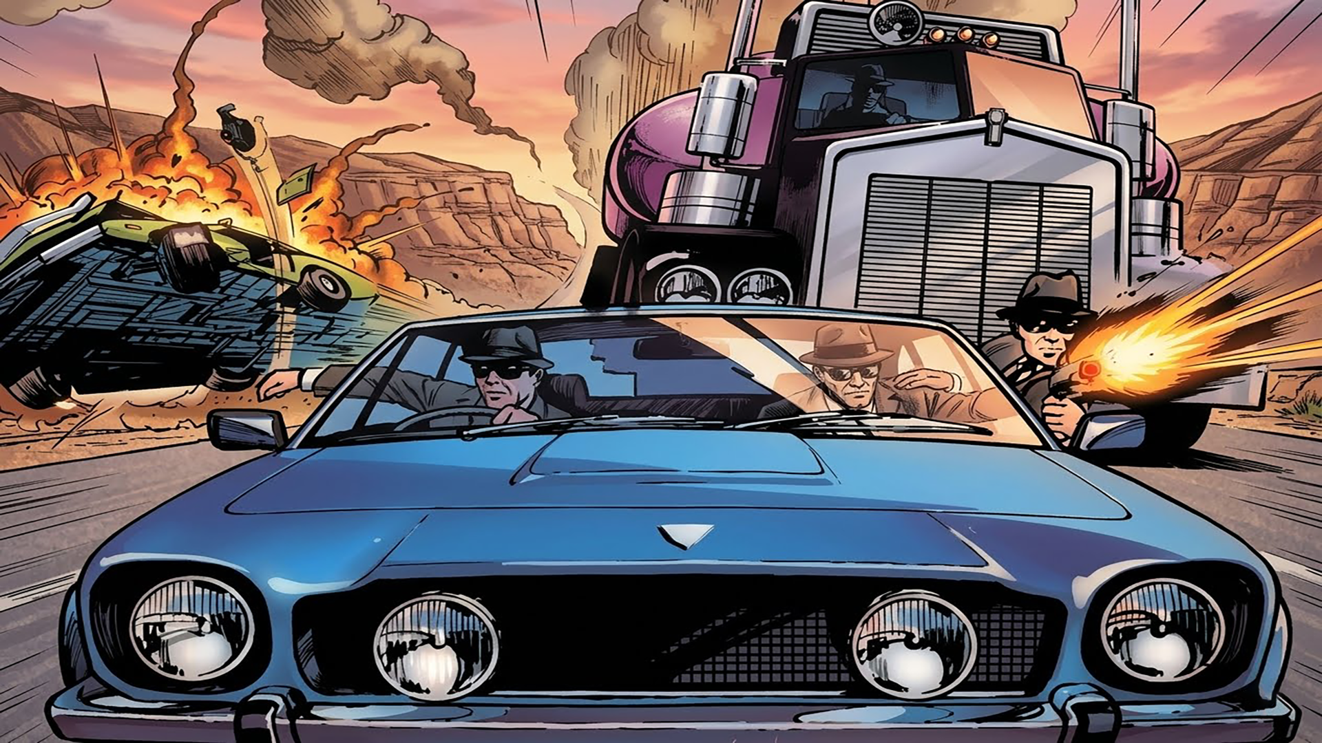 Illustration of Car Fighter