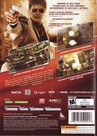 John Woo Presents Stranglehold - Box - Back (North America) - 567x800
