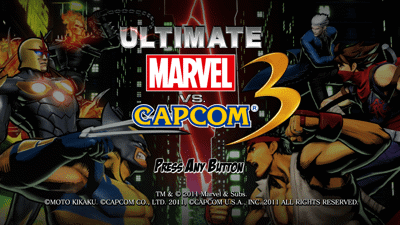 Ultimate Marvel Vs. Capcom 3 - Screenshot - Game Title (World) - 1280x720