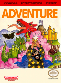 Adventure: NES Graphics - Fanart - Box - Front (World) - 1280x1744