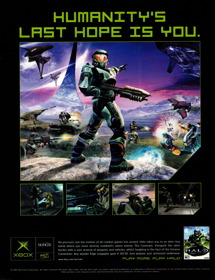 Halo: Combat Evolved - Advertisement Flyer - Front (United Kingdom) - 2454x3200