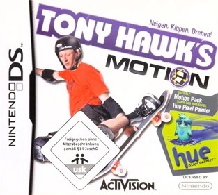 Tony Hawk's Motion - Box - Front (Germany) - 671x602