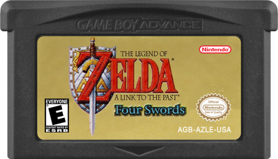 The Legend of Zelda: A Link to the Past and Four Swords - Cart - Front (North America) - 1000x574