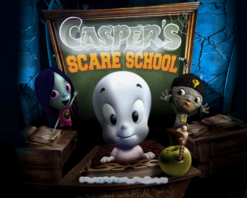 Casper's Scare School - Screenshot - Game Title (World) - 640x512