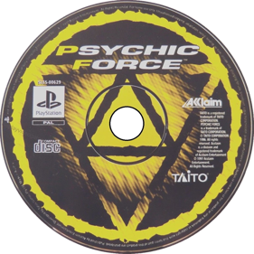 Psychic Force - Disc (Europe) - 1000x1000