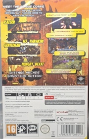 Contra: Rogue Corps - Box - Back (Europe) - 1082x1684