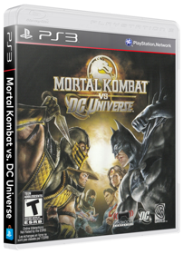 Mortal Kombat vs. DC Universe - Box - 3D (North America) - 984x1365