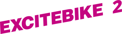 Excitebike 2 - Clear Logo (World) - 2844x810
