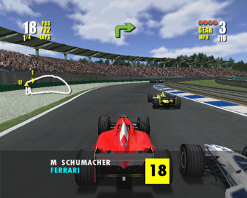 F1 Championship Season 2000 - Screenshot - Gameplay (World) - 640x512