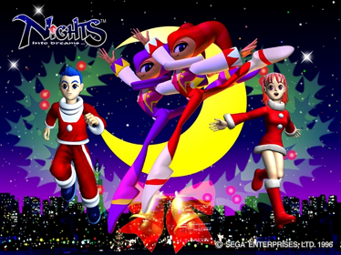 Christmas NiGHTS into Dreams... - Poster (World) - 1280x960